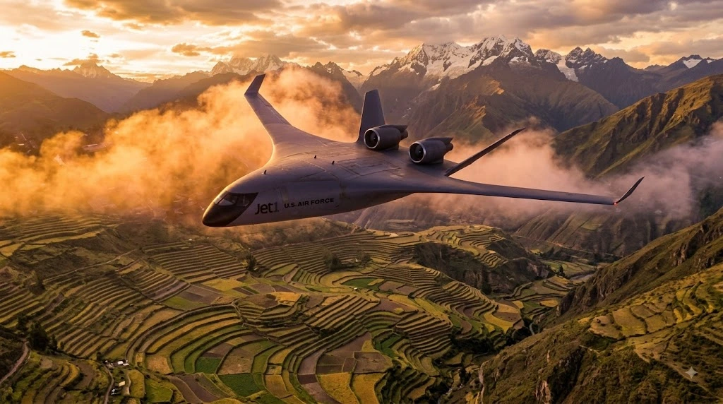 Avião com formato de arraia promete reduzir consumo de combustível e preço das passagens