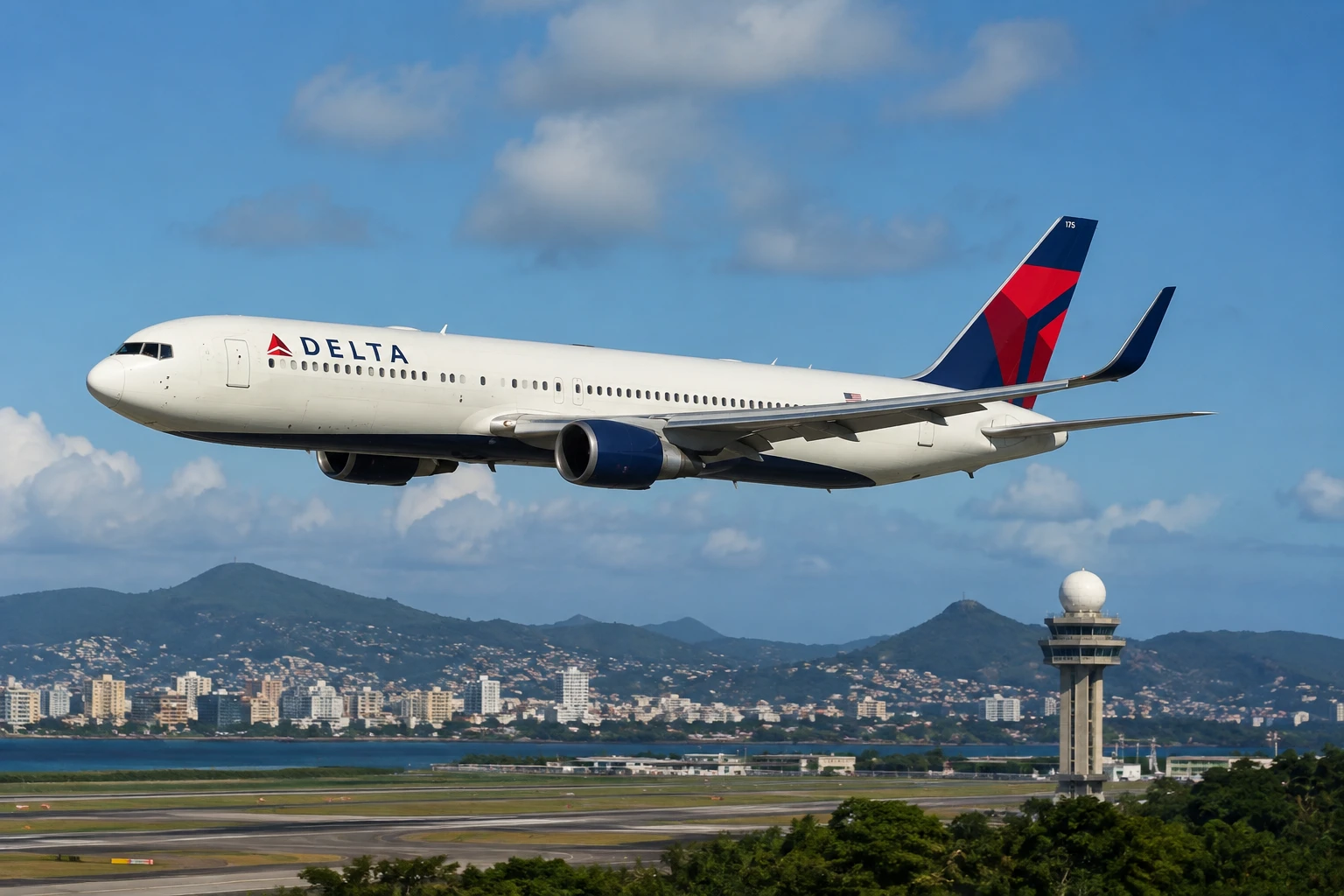 Voo da Delta entre Nova York e Guarulhos desvia para Porto Rico após emergência médica